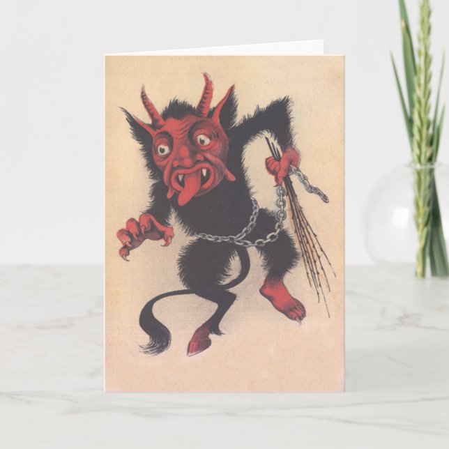 Krampus Holiday Card (Front)