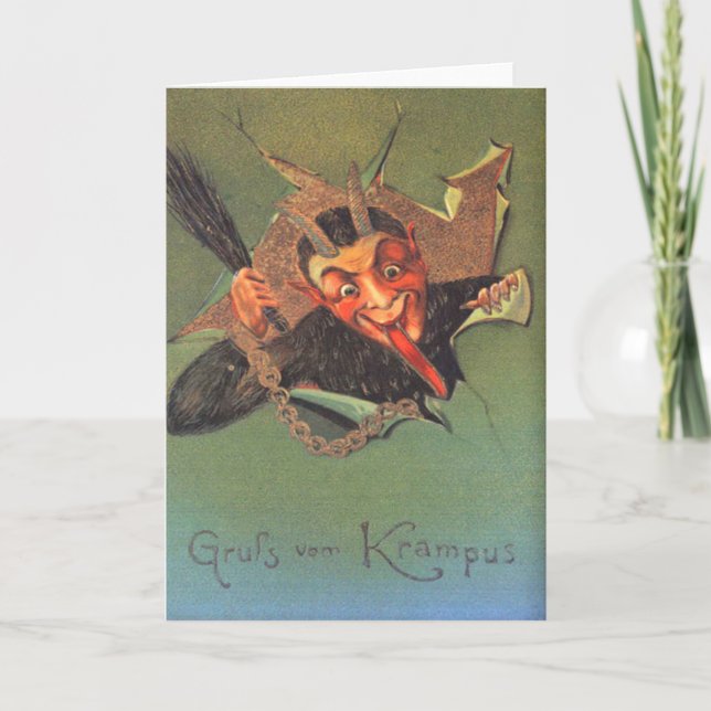 Krampus Holiday Card (Front)