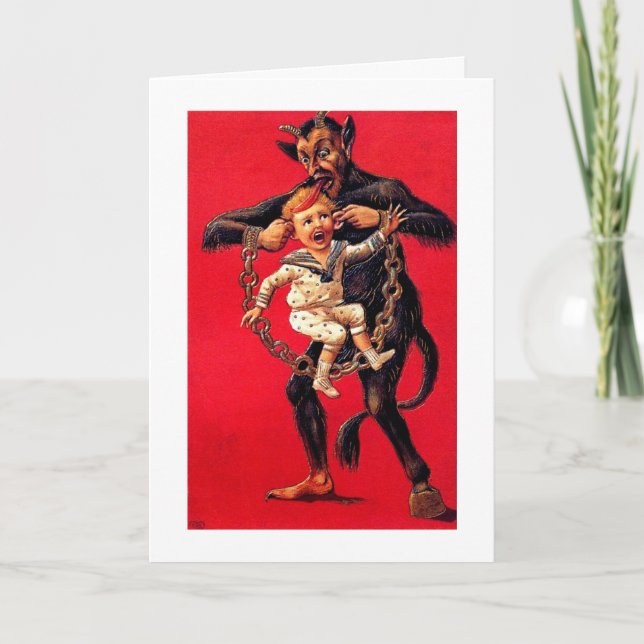 Krampus! Holiday Card (Front)