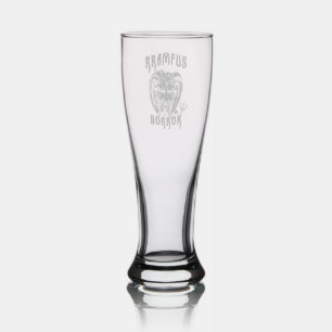 Krampus Horror Pilsner Glass