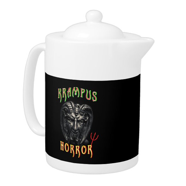 Krampus Horror Teapot (Left)
