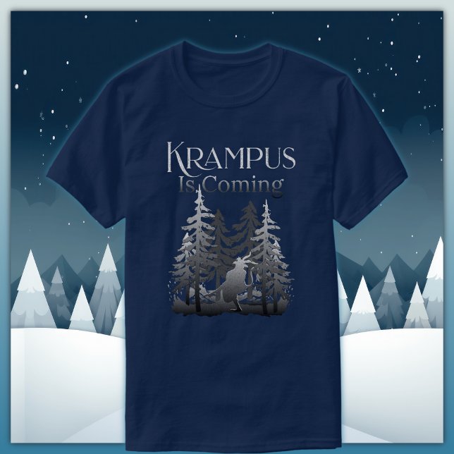 Krampus Is Coming T-Shirt (Creator Uploaded)