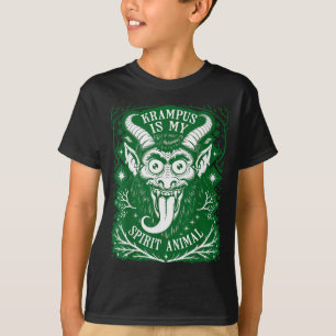 Krampus Is My Srit Animal German Folklore For Kram T-Shirt