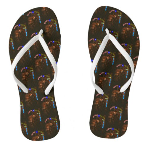 Krampus Is Waiting For You December Krampusnacht Flip Flops