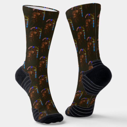 Krampus Is Waiting For You December Krampusnacht Socks