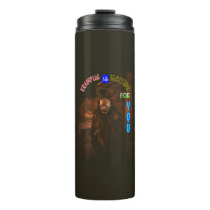 Krampus Is Waiting For You December Krampusnacht Thermal Tumbler
