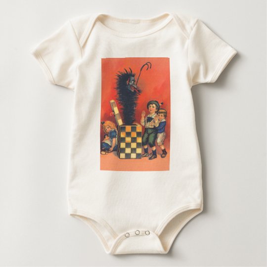 Krampus Jack-In-A-Box Baby Bodysuit