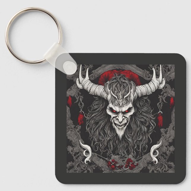 Krampus Keychain (Front)