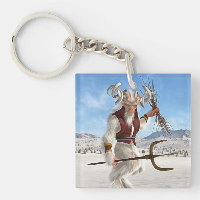 Krampus Keychain (Front)