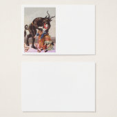 Krampus Kidnapping Children (Front & Back)