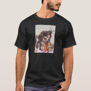 Krampus Kidnapping Children T-Shirt