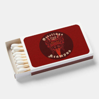 Krampus Matchbox Matchboxes