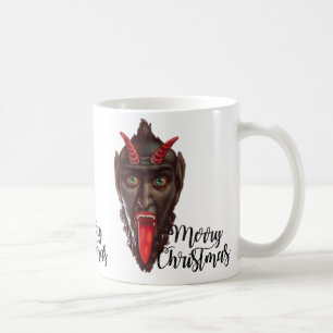 krampus merry christmas coffee mug