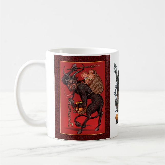 Krampus Mug with 3 Designs (Left)