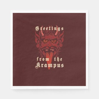 Krampus Napkins by timfoleyillo at Zazzle