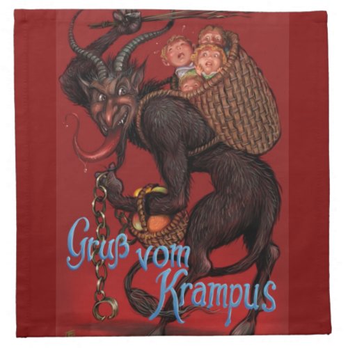 Krampus Napkins