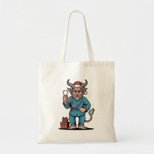 Krampus Nurse Christmas Evil Xmas Tote Bag