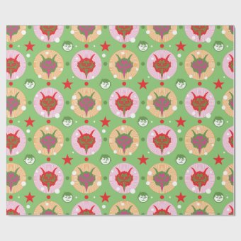 Krampus Overload Wrapping Paper | Zazzle