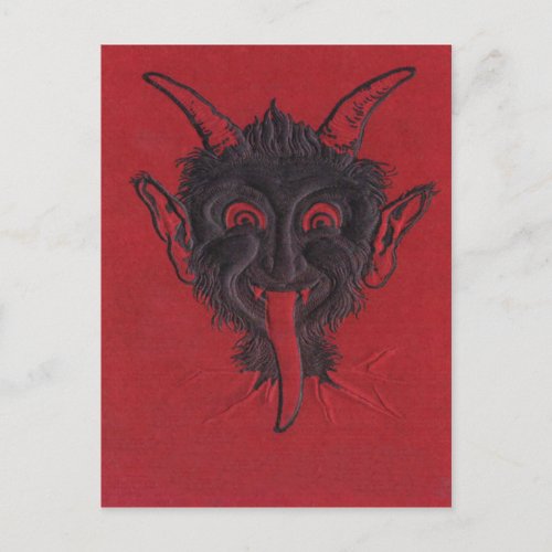 Krampus Postcard