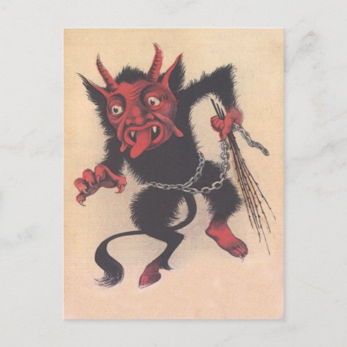 Krampus Postcard