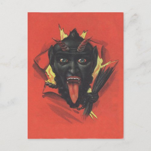 Krampus Postcard