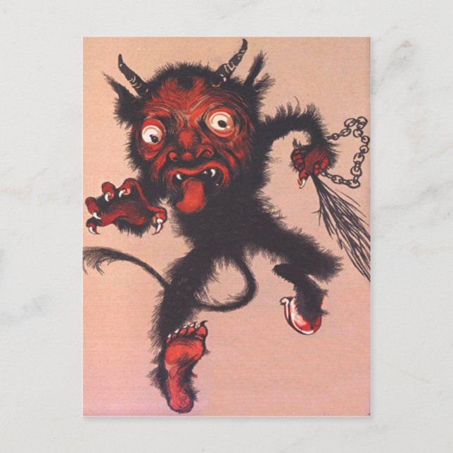 Krampus Postcard (Front)