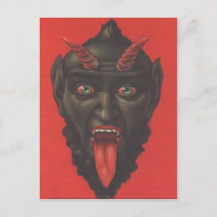 Krampus Postcard
