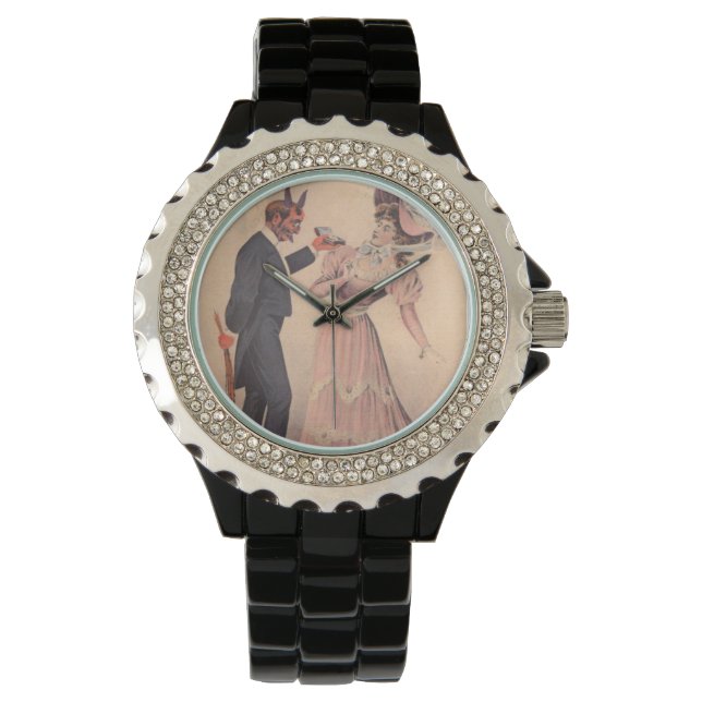 Krampus Proposing To Woman Watch (Front)