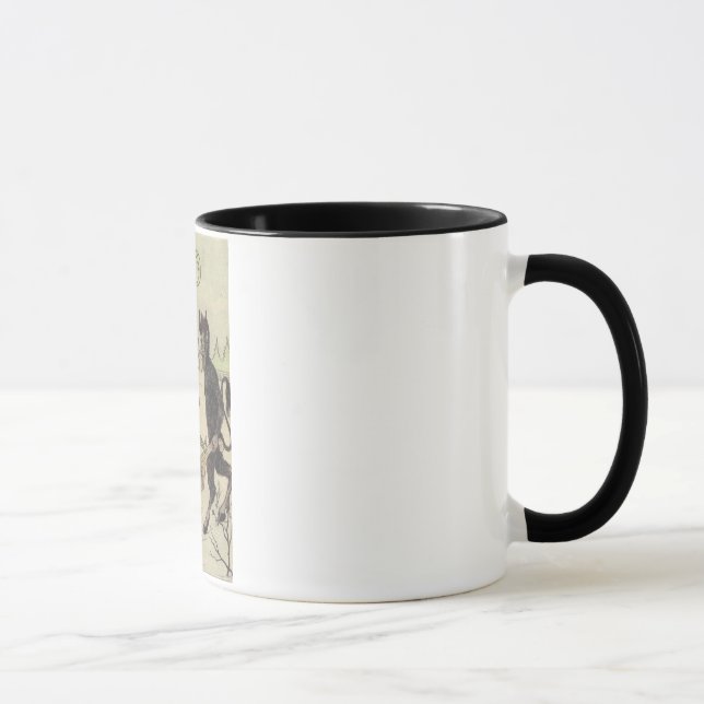 Krampus Ringer Mug (Right)