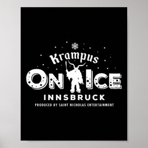Krampus Run Innsbruck Austria Poster