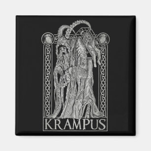 Krampus - Ss Von Krampus Dark Gothic Christmas Magnet