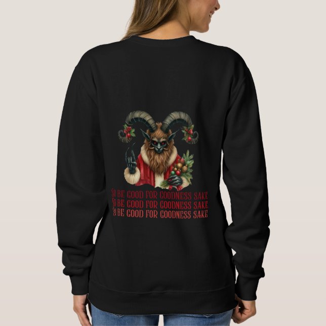 Krampus Sweatshirt (Back)
