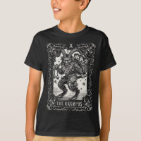 Krampus Tarot Card Design Christmas Season Evil Pa