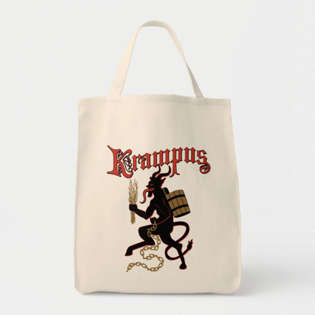 Krampus Tote Bag (Front)