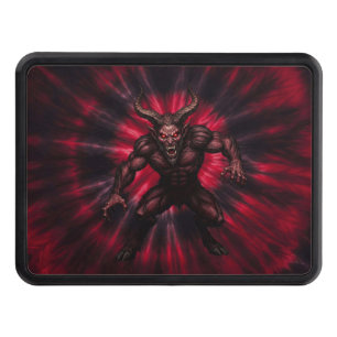 Krampus Trailer Hitch Cover