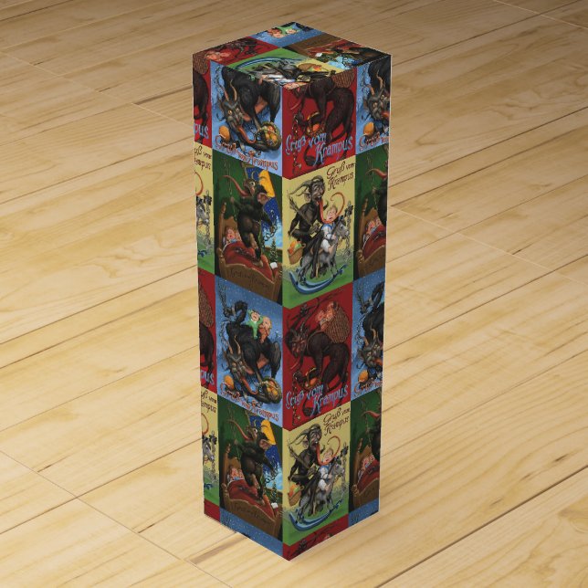 Krampus wine box (Front)