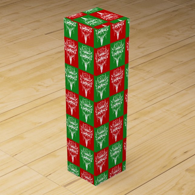 Krampus wine box (Front)