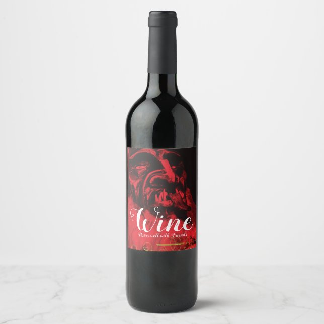 Krampus Wine Label (Front)