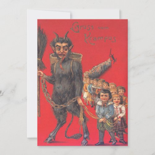 Krampus With Bad Children