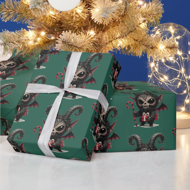 Krampus Wrapping Paper (Holidays)