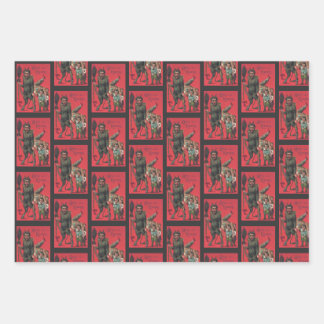 Krampus Wrapping Paper Set 2