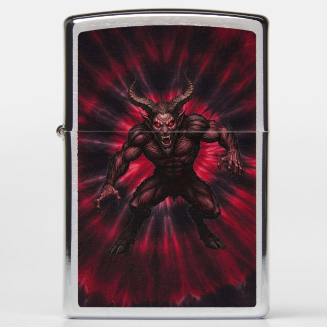 Krampus Zippo Lighter (Front)
