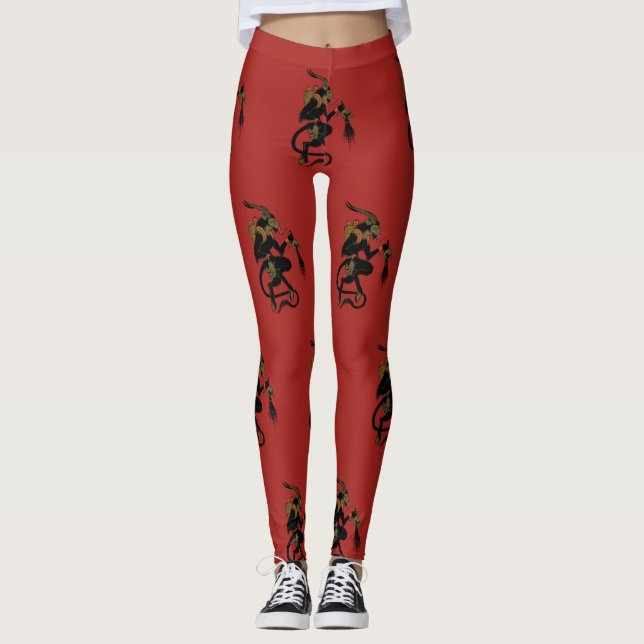 Krampusnacht Leggings (Front)