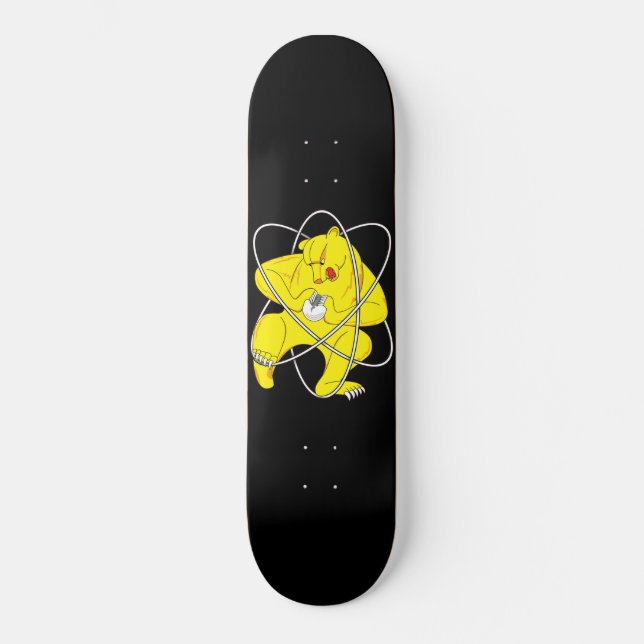 Krasnoyarsk-26 Atomic Bear Skateboard Deck (Front)