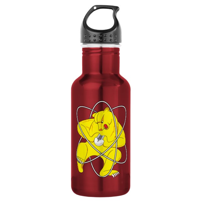 Krasnoyarsk-26 Atomic Bear Water Bottle (Front)