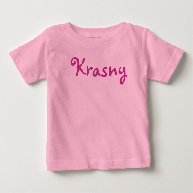 Krasny  baby T-Shirt (Front)