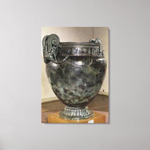 Krater from the Tomb of a Princess of Vix Canvas Print