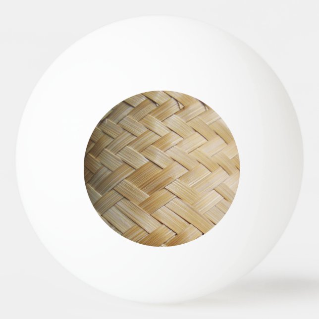 Kratip Thai Lao Isan Bamboo Rice Basket Ping-Pong Ball (Front)