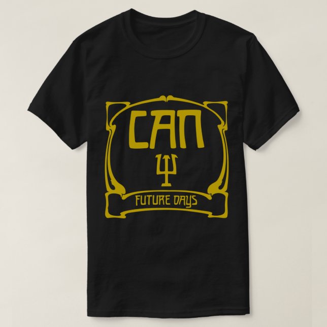 Krautrock Future Logo Classic T-Shirt (Design Front)