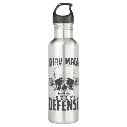 Krav Maga 1978 Self Defense aus Israel Stainless Steel Water Bottle